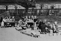Brahen leikkipuisto 1950. Kuva: kaupunginmuseon kuva-arkisto.