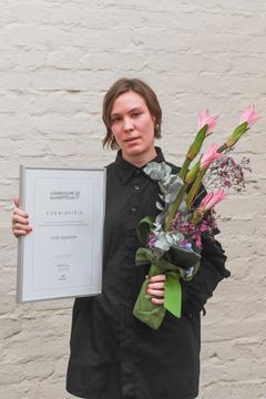 Vuoden nuori suunnittelija Heidi Karjalainen. Kuva: Messukeskus