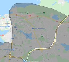 Jäähovin McDonald's-ravintolan kuljetusalue.
