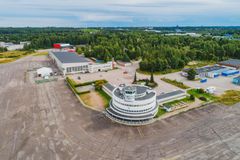 Maakaasuputken siirtoa valmistelevat työt Malminkentällä etenevät. Kuva: Lauri Rotko.