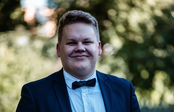 Markus Kutvonen, STTK-Opiskelijoiden puheenjohtaja 2021.