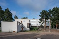 Tehtaanmäen koulu 1938-39, Inkeroinen, Kouvola. Kuva Maija Holma © Alvar Aalto -säätiö.