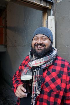 Mad Hopper Brewing Companyn toimitusjohtaja Gianjot ”Dollar” Singh. Kuva: Arto Holappa.