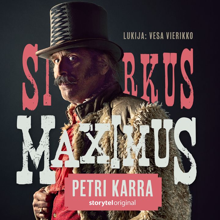 Sirkus Maximus -äänikirjasarjan kansikuva