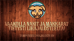 Vaakon nakit ja makkarat tulevat Tampereen Lihajalosteelta.