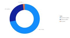 Satakunnan päätösten jakauma.