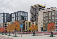 Asumiseen tarkoitettu asemakaavavaranto kasvoi viime vuonna eniten Helsingissä. Kuva: HSY / Vanessa Riki