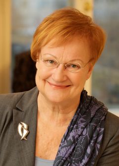 Presidentti Tarja Halonen (kuva: Lasse Keltto)