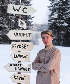 4H-yrittäjä Eero Sallisen kotieläinpihalla vieraili kesällä yli 3 500 kävijää.