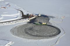 Ärtholmens snömottagningsplats, Suomen Ilmakuva Oy