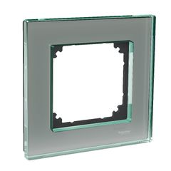 Exxact Solid 1-osainen lasikehys titaani. Sähkönumero 2112341