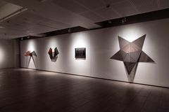 Kari Cavénin teoksia Kuntsin modernin taiteen museossa, kuva: Mia Lindqvist
