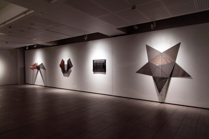 Kari Cavénin teoksia Kuntsin modernin taiteen museossa, kuva: Mia Lindqvist