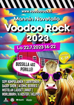 Voodoo Rock 2023 -juliste