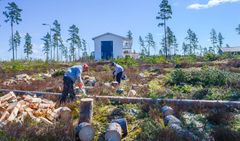 Raasepori esittelee ELMA-messuilla muun muassa tonttitarjontaansa. Kuva: Raaseporin kaupunki