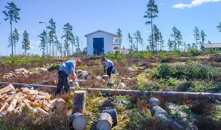Raasepori esittelee ELMA-messuilla muun muassa tonttitarjontaansa. Kuva: Raaseporin kaupunki