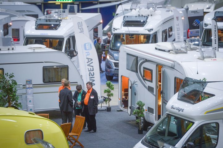 Helsingin Caravan-messut.