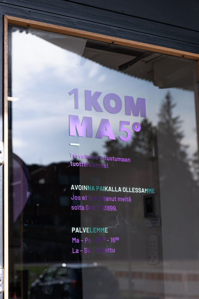 1KOMMA5° Suomen showroom - Espoo