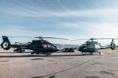 Helsinki Citycopter aloittaa Nesteen kanssa yhteistyön, jonka myötä lentoyhtiö käyttää ensimmäisenä pohjois-eurooppalaisena helikopteriyhtiönä Neste MY Uusiutuva Lentopolttoaine™ -tuotetta kaikissa koneissaan. Kuva: Helsinki Citycopter