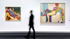 View of the exhibition Kupka, Pioneer of abstraction at Grand Palais. Set design: Véronique Dollfus.
© Rmn-Grand Palais / Photo: Didier Plowy