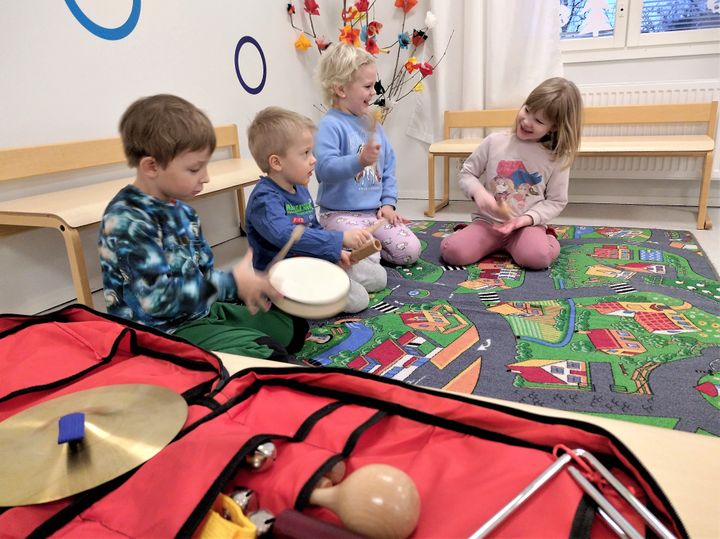 Viime vuonna päiväkoteihin hankittiin uusia leluja. Kuva: Susanna Saari