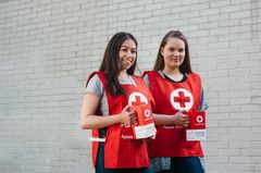 Nälkäpäivänä Suomen Punainen Risti kerää varoja katastrofirahastoon. Kuva: Jarkko Mikkonen / Suomen Punainen Risti
