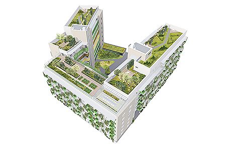 Vihrestä vihrein -kerrostalo, Arkkitehtuuri- ja muotoilutoimisto Talli Oy