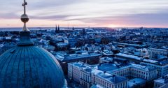 Helsinki ilmasta. Kuva: Eliel Kilkki ja Ben Daley, My Helsinki Material Bank.