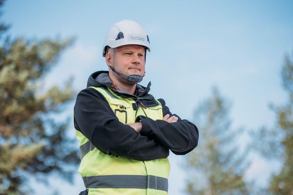 Remonttipartion toimitusjohtaja Jaakko Hartikainen