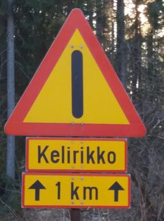 Teiden kelirikosta kertovilla merkeillä on taas käyttöä.