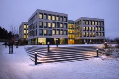 Ruusupuisto, Jyväskylän yliopisto (Kuva: Martti Minkkinen)