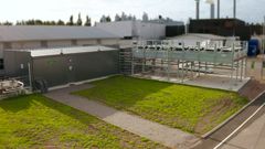 AmbiHeat® by Calefa heat pump plant at Orion factory in Turku.