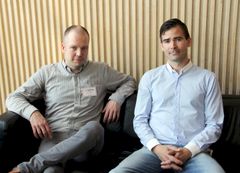 Työterveyslaitoksen erityisasiantuntija Jussi Konttinen (vas.) ja Mehiläisen työfysioterapeutti Antti Pursio.