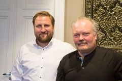 Sami Asikainen ja Pasi Eteläaho näkevät Smilen ja Banssin yhteistyössä merkittäviä synergiaetuja. Kuva: Julia Widmann