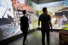 Huhtikuussa 2019 museossa avataan virtuaalielämys Aikakoneen uusi versio 2.0. Aikakoneessa Signe Branderin sadan vuoden takaiset valokuvat heräävät eloon uuden teknologian avulla. Kuva: Maija Astikainen.