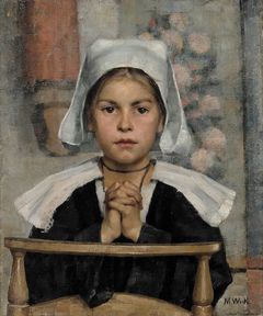 Maria Wiik: Kirkossa (1884). Kansallisgalleria/Ateneumin taidemuseo, kokoelma Herman ja Elisabeth Hallonblad. Kuva: Museokuva.