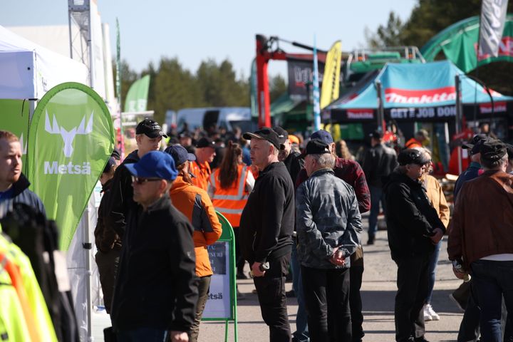 Proforest-tapahtuma houkutteli paikalle lähes 4700 vierailijaa.