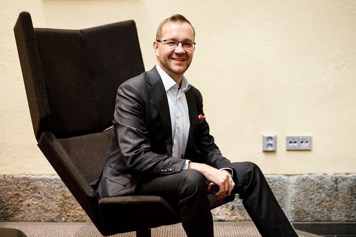 Keskuskauppakamarin toimitusjohtaja Juho Romakkaniemi. Kuva: Roni Rekomaa.