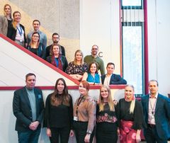 Urakokkareilla Otaniemessä oli mukana kahdeksan vaasalaisyritystä. Kuva Frida Björklund