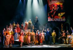 Kuva Vaasan kaupunginteatteri Carmen-oopperasta, joka sai ensi-iltansa 10.1.2019. Kuva: Linus Lindholm.
