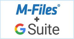 M-Files on lanseerannut ratkaisun Google G Suiten käyttäjille, jonka avulla voidaan tehdä tehokasta yhteistyötä turvatun ja älykkään tiedonhallinnan avulla.