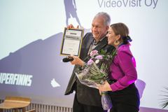 In 2021 the judge’s decision was unanimous. - VideoVisit is the most promising growth company in the first SUPERFINNS® growth program, Vesa Riihimäki, Head of Startup & Growth business unit in Nordea said. (In picture: Esa Ojala, founder, VideoVisit)