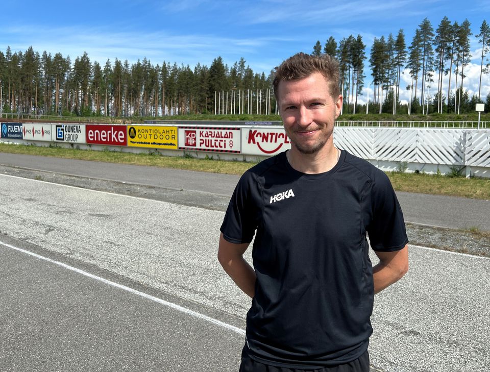 Tomi Ronkainen 2024 Jaama Run maalissa 
