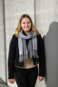 Inka Lehtimäki, author of the best master’s thesis in engineering or architecture of 2022. Photo by Jari Härkönen