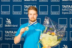 Viljami Turve är Mästarnas Mästare 2023. Bild: Skills Finland / Olavi Toivanen (Omnia)