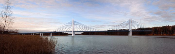 New Kirjalansalmi bridge, ©
Centre for Economic Development, Transport and the Environment / WSP Finland Oy