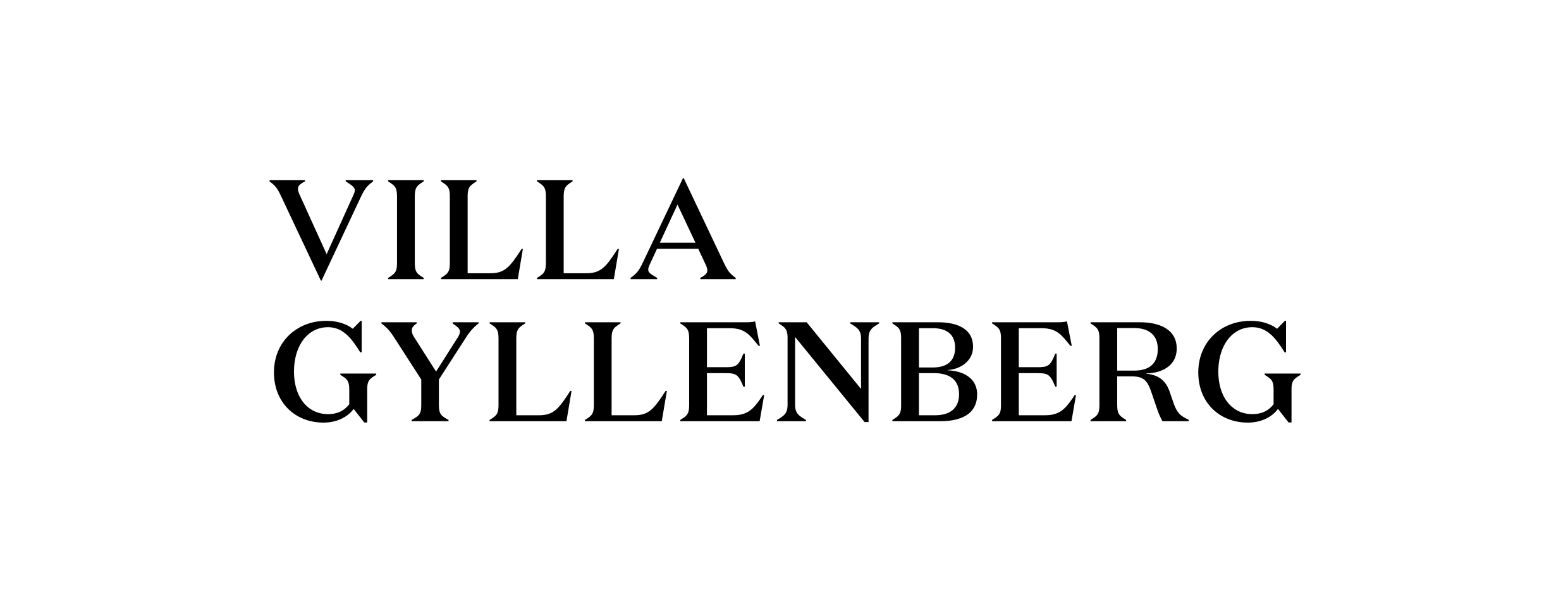 villagyllenberg_logotype_leftaligned_RGB_black | Villa Gyllenberg