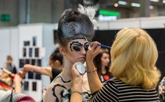 Maskeerauksen ja bodypaintingin SM-kisat käydään I love me -messuilla lokakuussa. Kuva: Messukeskus, I love me 2018