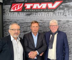 From left to right: Herman Zijerveld, Managing Director of TMV, Jarkko Ämmälä, CEO of the Duell and Klaas Biermann, former owner of the TMV.