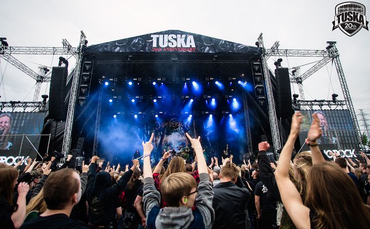 Tuska-festivaali vuonna 2017. Kuva: Jesse Kämäräinen.